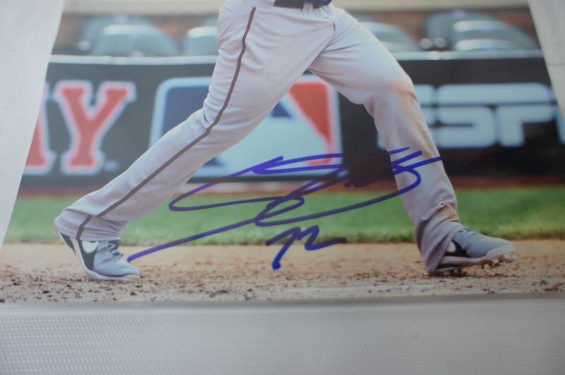 MIGUEL SANO AUTOGRAPHED 8 X 10 PHOTO  - OBTAINED AT  MINNESOTA TWINS FEST 2017