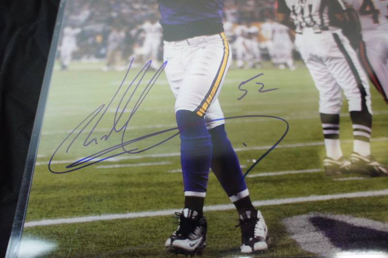 CHAD GREENWAY AUTOGRAPHED 11 X 14 PHOTO - OBTAINED AT  CHICAGO NATIONAL SPORTS CARD SHOW 2016