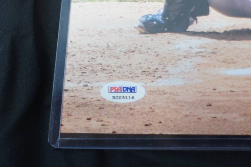 MIGUEL SANO AUTOGRAPHED 11 X 14 PHOTO  - PSA AUTHENTIC # (RGO3116) -  OBTAINED AT  MN TWINS FEST 2017