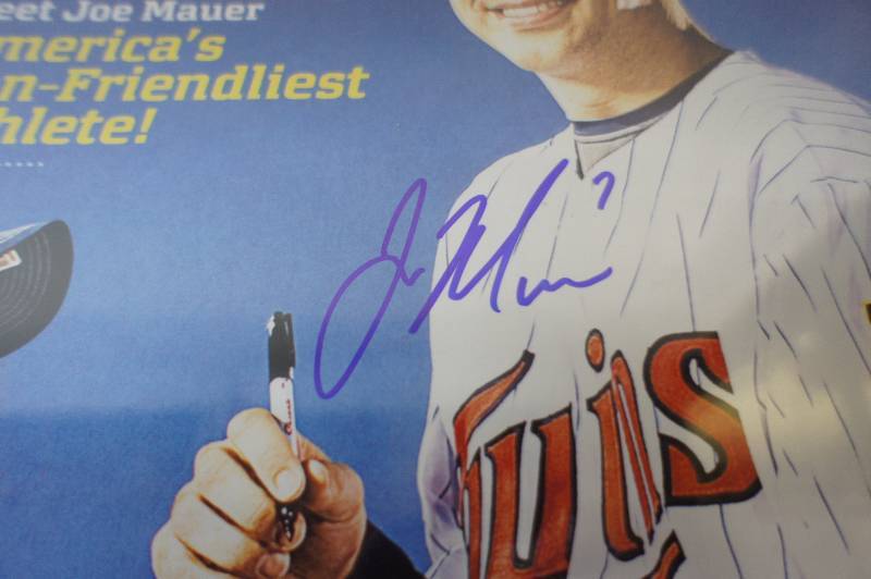 JOE MAUER  AUTOGRAPHED 16 X 20 - PHOTO -  PSA AUTHENTICATED # (AB26486)  - OBTAINED AT  MN TWINS FEST 2017