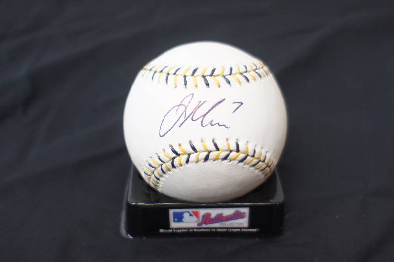 JOE MAUER -  MLB AUTHENTIC  - AUTOGRAPHED 2006 ALL-STAR GAME - BASEBALL BALL - OBTAINED AT  FAN FEST 2006