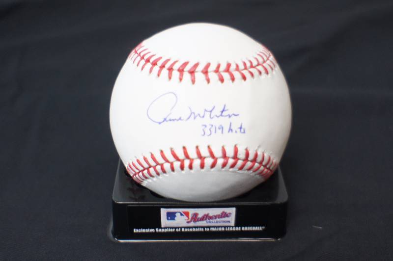 PAUL MOLITOR -  MLB AUTHENTIC  - AUTOGRAPHED - BASEBALL BALL -  INSCRIBED 3319 HITS  - OBTAINED AT  MN TWINS FEST 2017