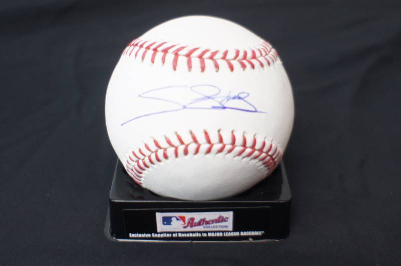 MIGUEL SANO -  MLB AUTHENTIC  - AUTOGRAPHED - BASEBALL BALL - OBTAINED AT  MN TWINS FEST 2017