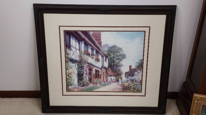 lot 32 image: Quality Framed & Matted Print