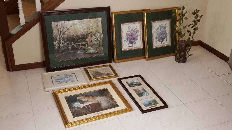 lot 33 image: Group of Artwork, Kincade, Etc.