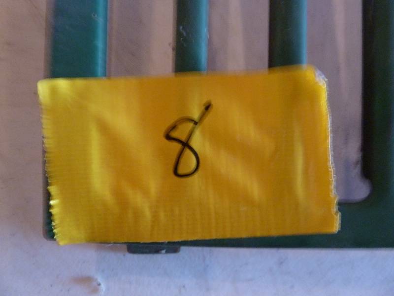lot 8 image: John Deere Tractor Diesel Front Grill