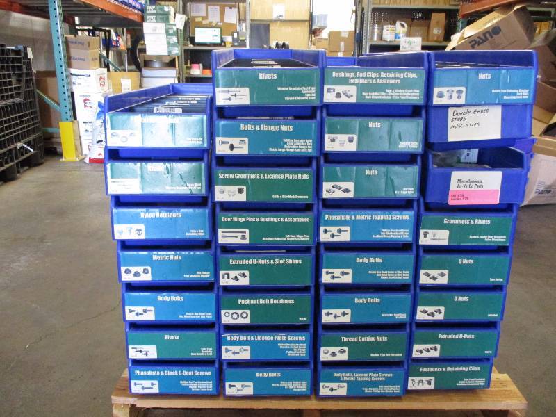 Au-Ve-Co Display Bins & Parts