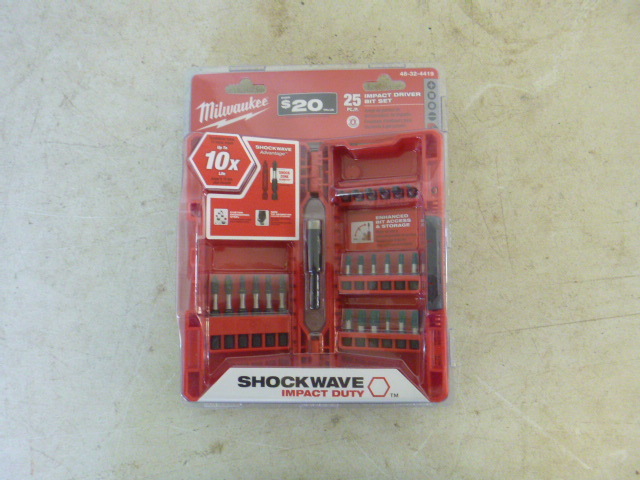 Milwaukee Impact Driver Bit Set