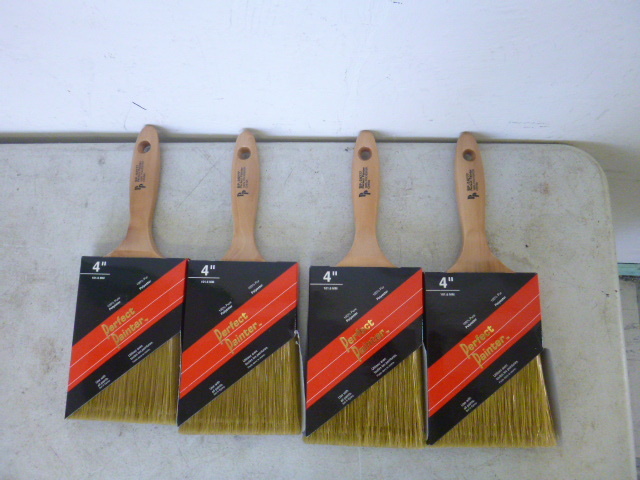 4 Paint Brushes