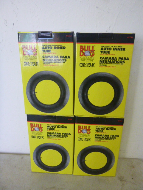 4 Bull Dog Auto Inner Tubes