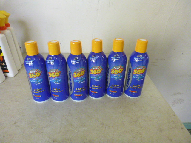 6 Cans of Code Blue 360 Degree Odor Eliminator