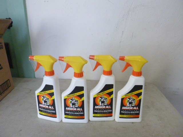 4 Bottles of Armorall Protectant