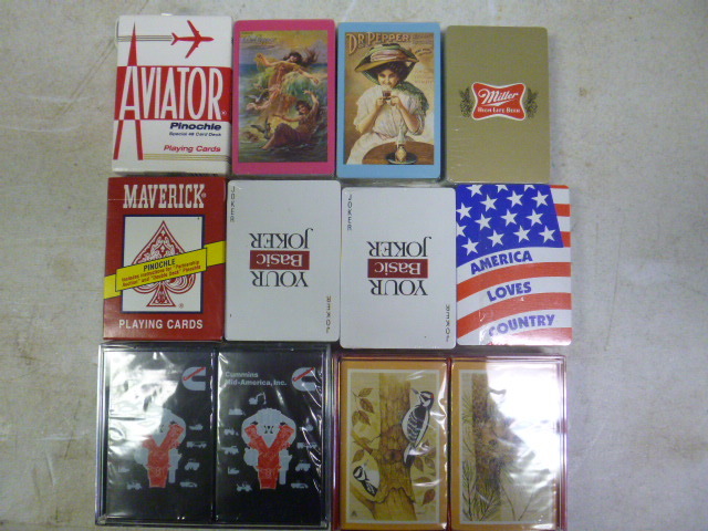 12 Decks of Playing Cards