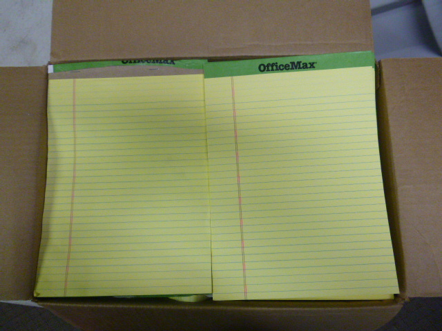 80 Legal Note Pads