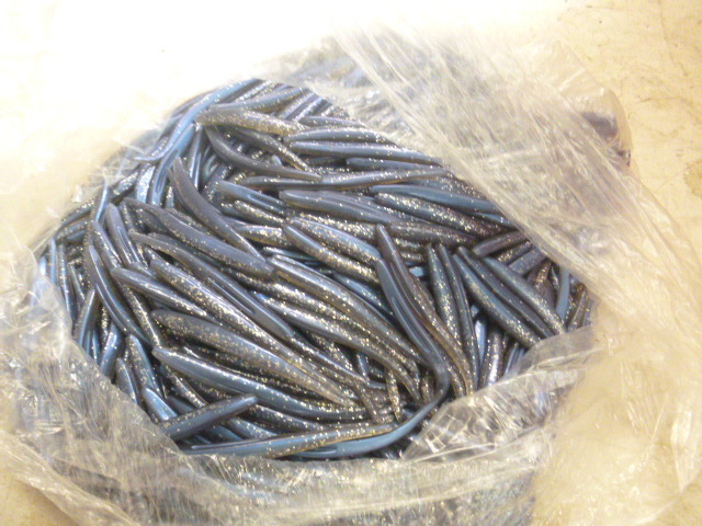 Bag of Plastic Fishing Worms