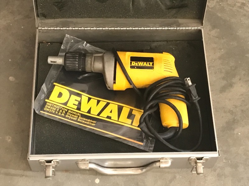 lot 63 image: DeWalt Drywall Screwgun