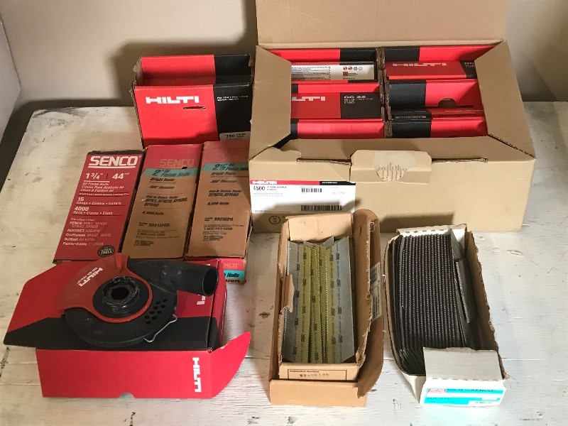 lot 89 image: Lot Of Assorted Hilti Fasteners