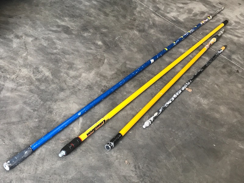 lot 115 image: (4) Painters Poles