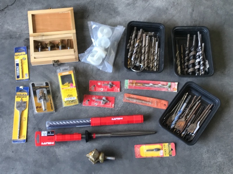 lot 159 image: Large Lot Of Assorted Drill & Shaper Bits