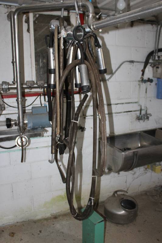 lot 35 image: Commercial Milking Equipment Includes Westfalia Separator Vacupulse Constant