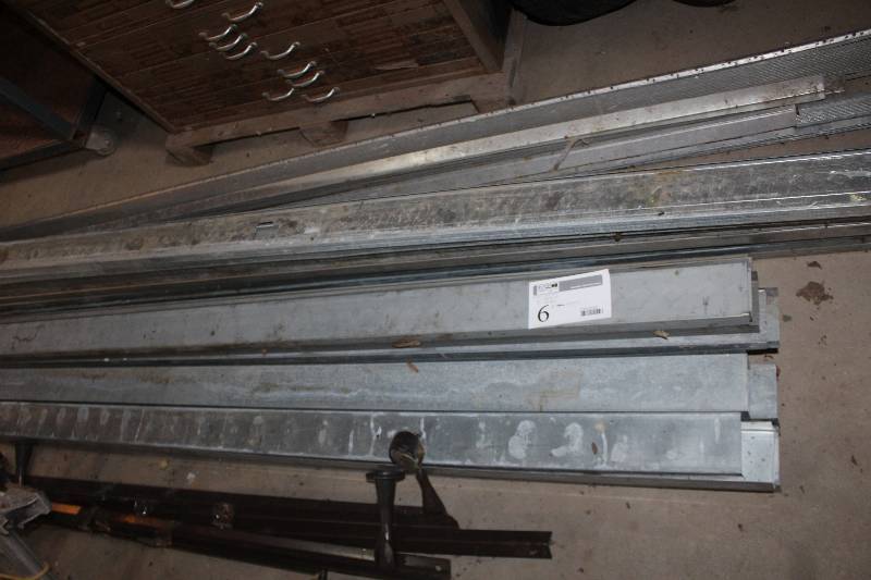 lot 6 image: Lot of (42) Metal Wall Studs
