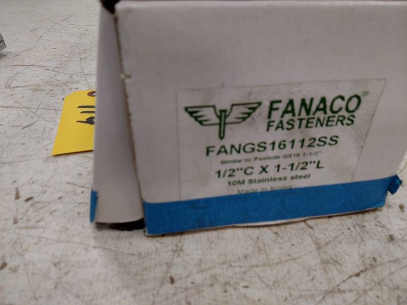 lot 114 image: Fanaco 12C x 1 12L 10 M Stainle...