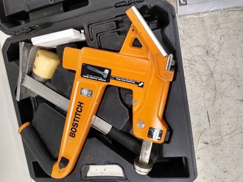 lot 134 image: Bostitch MFN-201 Flooring Nailer...