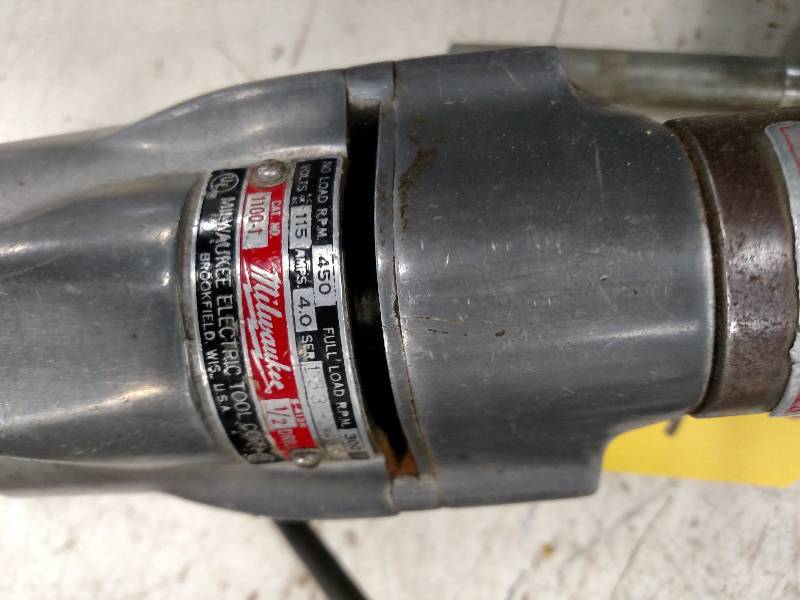 lot 147 image: Milwaukee Right Angle 12 Drill, W...