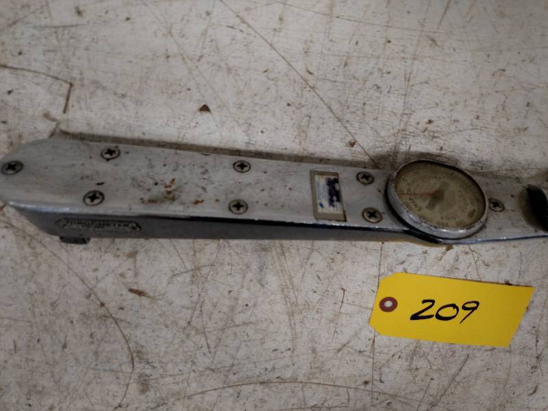lot 209 image: Snap-On 34 Torque Wrench...