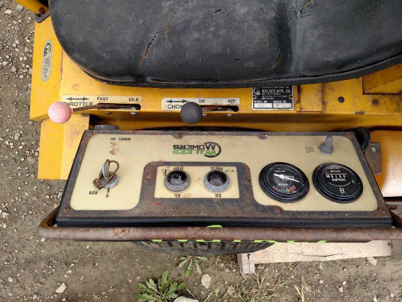 lot 7 image: Walker MTGHS Mower, No Deck, Includ...
