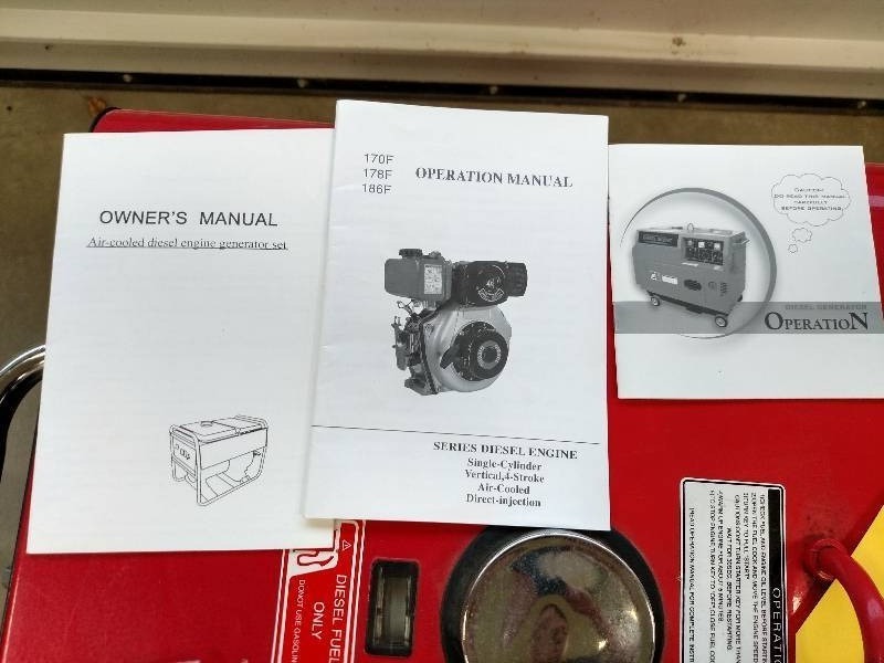 Tahoe TI7000LXR Diesel Generator, 7... Tools & Equipment Estate KBID