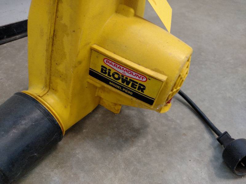 lot 61 image: Paramount Electric Blower, Works...