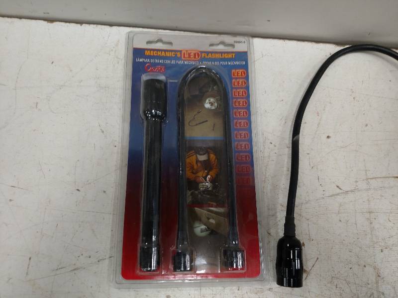lot 273 image: Asstd Ratchet Wrenches & Work Ligh...