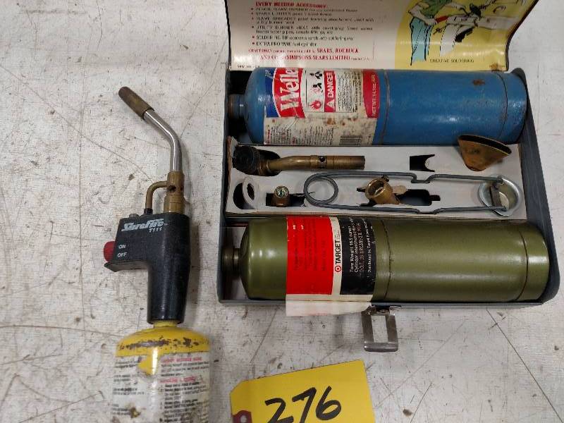 lot 276 image: (2) Torches, Works...