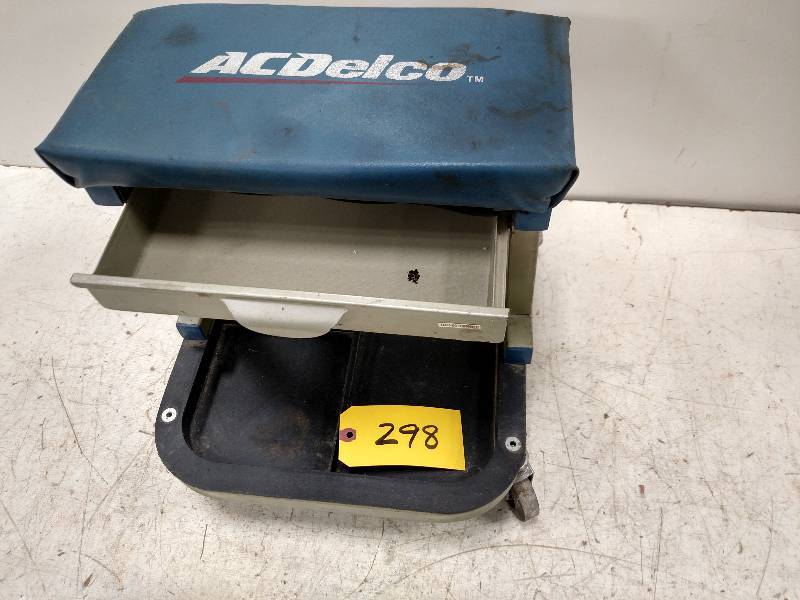 lot 298 image: AC Delco Creeper Stool...