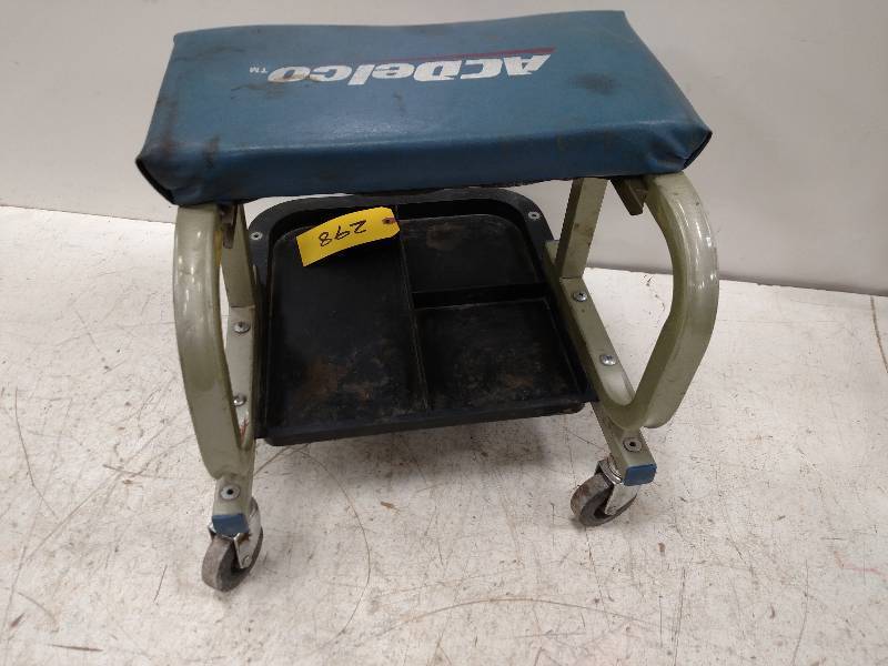 AC Delco Creeper Stool... Tools & Equipment Estate KBID