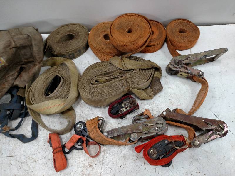 lot 307 image: Asstd Straps & Bag...