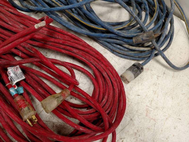 lot 331 image: (3) Extension Cords...