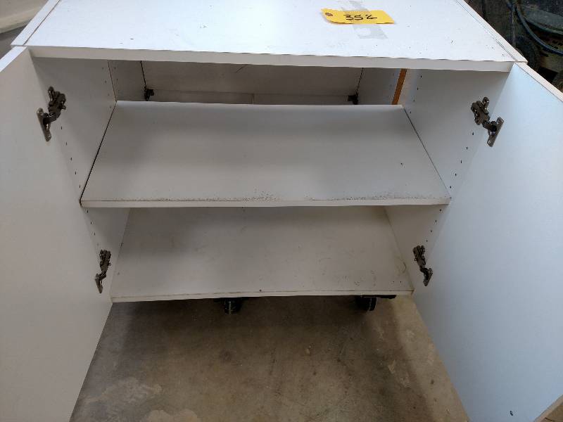 lot 352 image: (2) Cabinets, 30x14x24