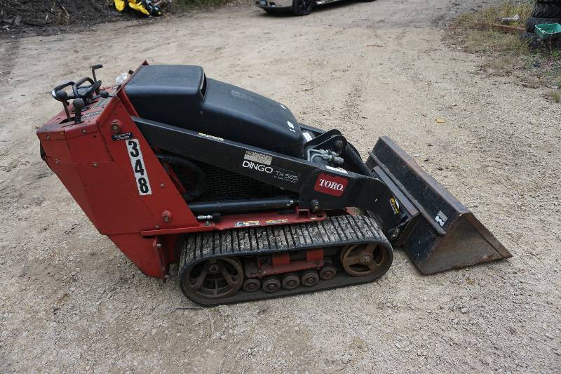 Toro Dingo Model TX525 Mini Wide Track Ride On Bobcat Skid Loader Skid