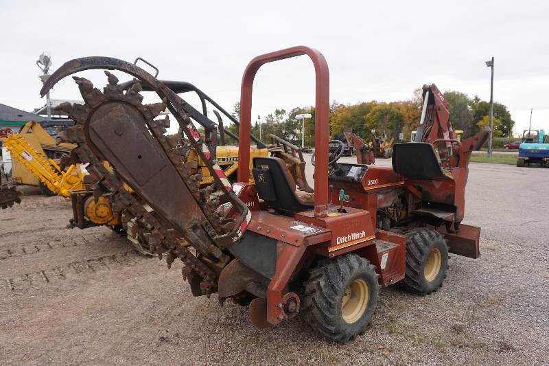 Ditch Witch Model 3500 4 x 4 Back Hoe Trencher | Bobcat T190, Sullivan ...