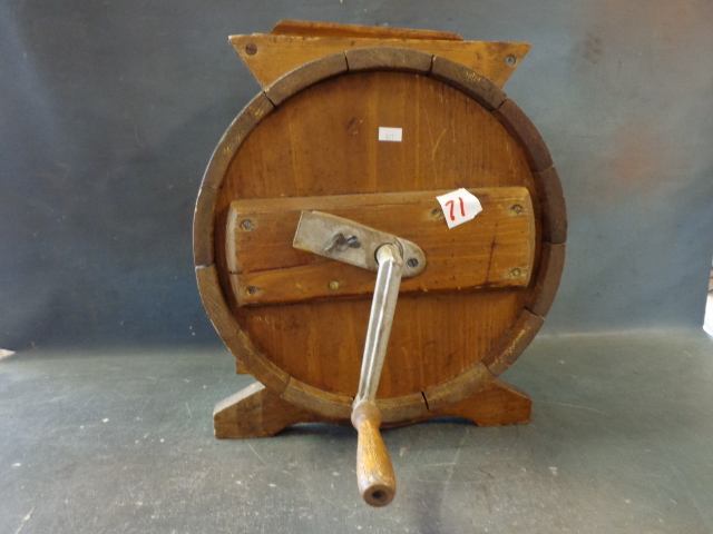 lot 71 image: Butter Churn