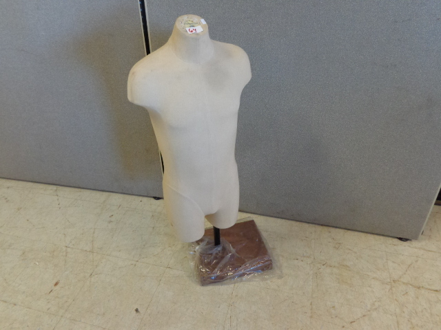 lot 64 image: Male Dress Form