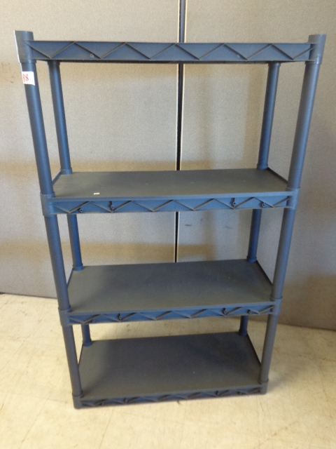 lot 88 image: Plastic Shelf Unit