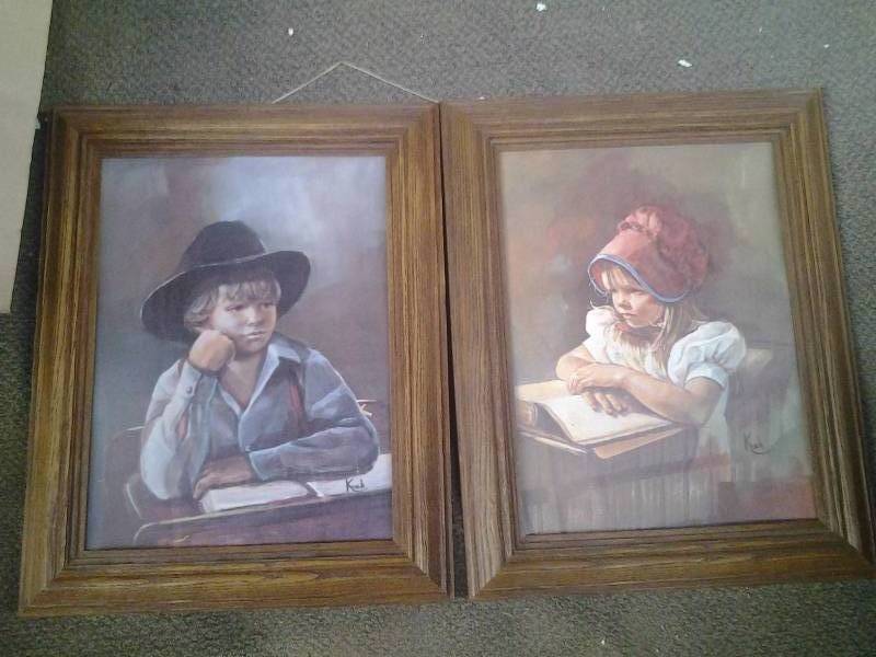 lot 8 image: 2-Country Kids School House Pictures