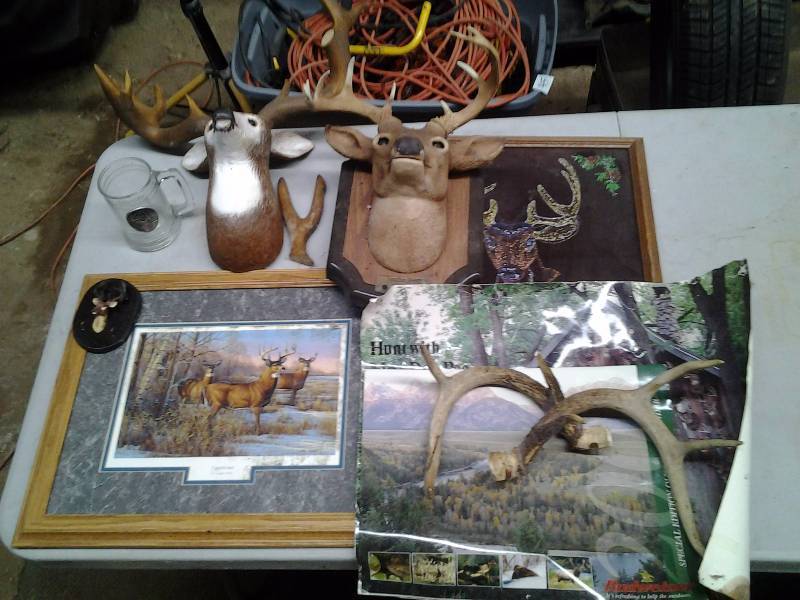 lot 16 image: Lot Of Deer Theme Decor
