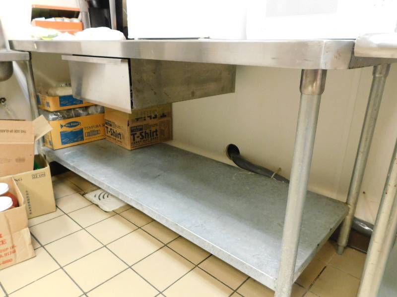 STAINLESS STEEL COUNTER