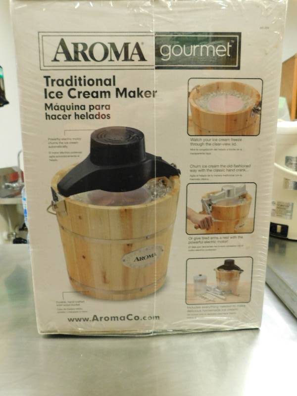 AROMA GOURMET ICE CREAM MAKER