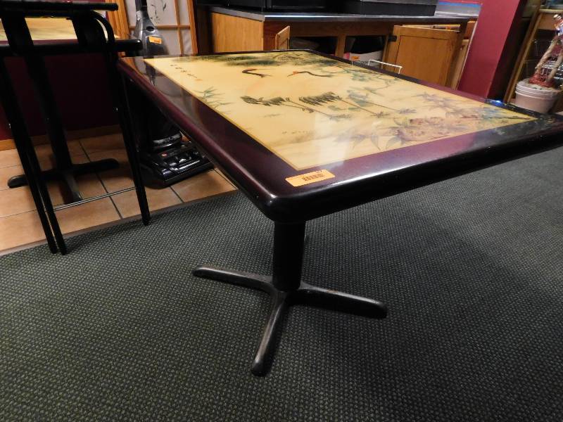 TABLE 42 X 30, DECORATIVE TOP