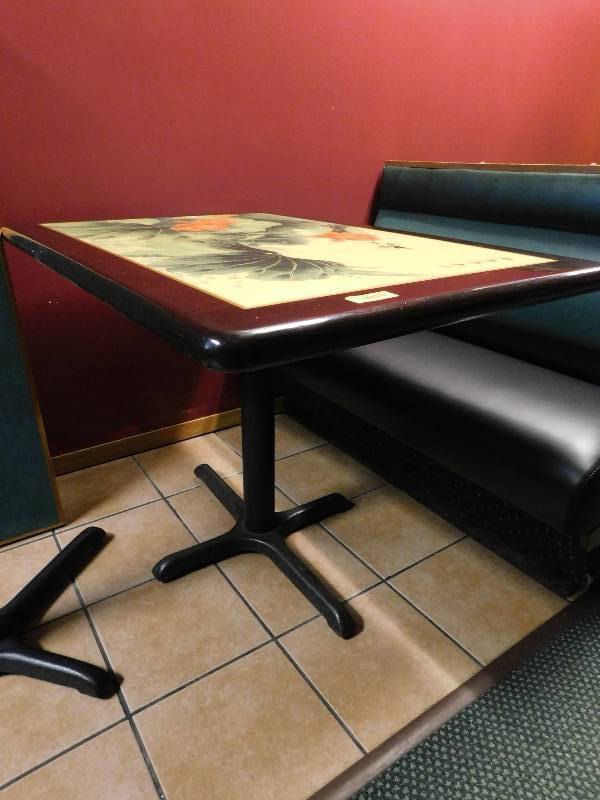TABLE 42 X 30, DECORATIVE TOP
